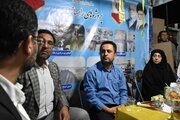 ببینید | ملاقات مردمی مدیرکل راه و شهرسازی سمنان در کنگره سه هزار شهید استان