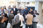 بازدید مدیرکل راه و شهرسازی آذربایجان‌غربی از طرح‌های نهضت ملی مسکن در شهرستان ارومیه