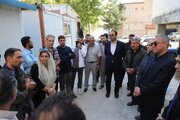بازدید مدیرکل راه و شهرسازی آذربایجان‌غربی از طرح‌های نهضت ملی مسکن در شهرستان ارومیه