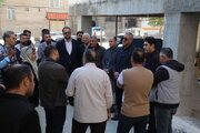 بازدید مدیرکل راه و شهرسازی آذربایجان‌غربی از طرح‌های نهضت ملی مسکن در شهرستان ارومیه