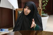 ببینید | دیدار مرضیه وحید دستجردی و فرزانه صادق در ساختمان دادمان