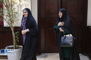 ببینید | دیدار مرضیه وحید دستجردی و فرزانه صادق در ساختمان دادمان