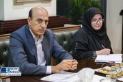 ببینید | دیدار مرضیه وحید دستجردی و فرزانه صادق در ساختمان دادمان