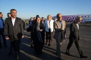 ببینید | وزیر راه و شهرسازی وارد استان گیلان شد