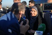 ببینید | وزیر راه و شهرسازی وارد استان گیلان شد