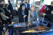 ببینید | بازدید وزیر راه و شهرسازی از طرح توسعه فرودگاه رشت و استانداردسازی باند فرودگاه