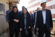 ببینید | بازدید وزیر راه و شهرسازی از روند تکمیل بیمارستان ۴۲۱ تختخوابی رشت