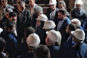 ببینید | بازدید وزیر راه و شهرسازی از روند تکمیل بیمارستان ۴۲۱ تختخوابی رشت