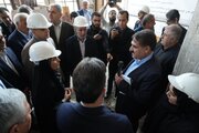 ببینید | بازدید وزیر راه و شهرسازی از روند تکمیل بیمارستان ۴۲۱ تختخوابی رشت