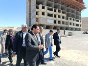 بازدید دکتر طاهرخانی از پروژه های شهر جدید سهند در آذربایجان شرقی