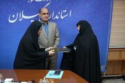 ببینید | دیدار وزیر راه و شهرسازی با خانواده شهید محمدمهدی مقدم و شهید مرتضی بکائی در سفر به استان گیلان