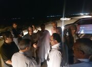 ببینید| بازدید شبانه معاون عمرانی استاندار و مدیر کل راه و شهرسازی سیستان و بلوچستان از ساخت بزرگراه زاهدان-خاش