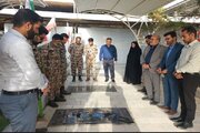 ببینید| گرامیداشت هفته دفاع مقدس تجدید میثاق مجدد کارکنان بسیجی راه و شهرسازی سیستان و بلوچستان با آرمان شهدای انقلاب