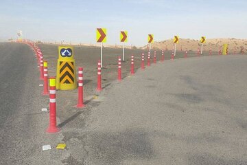 ایمن سازی و رفع ۷ نقطه دارای تصادف و مستعد تصادف در محورهای خراسان شمالی
