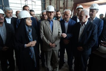 ببینید | بازدید وزیر راه و شهرسازی از روند تکمیل بیمارستان ۴۲۱ تختخوابی رشت