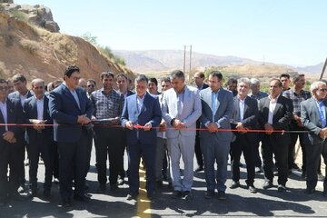 افتتاح ۷ کیلومتر آسفالت راه روستایی در شهرستان معمولان