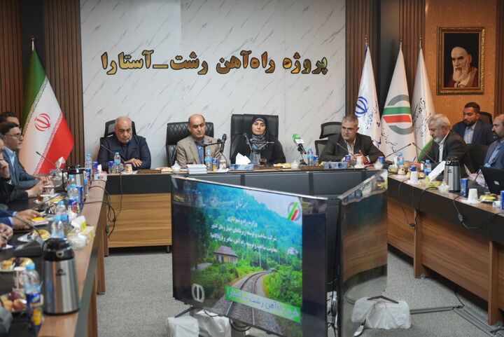 ببینید | بازدید وزیر راه و شهرسازی از آخرین وضعیت طرح راه‌آهن رشت_آستارا