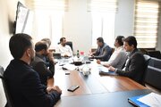 نشست مدیرکل راه و شهرسازی استان سمنان با شهردار سمنان