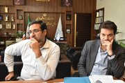 نشست مدیرکل راه و شهرسازی استان سمنان با شهردار سمنان