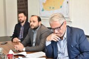 نشست مدیرکل راه و شهرسازی استان سمنان با شهردار سمنان