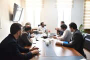 نشست مدیرکل راه و شهرسازی استان سمنان با شهردار سمنان