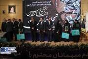 ببینید |مراسم گرامیداشت حماسهآفرینان وزارت راه و شهرسازی در جنگ ۱۲ روزه(تجلی اخلاص 2)