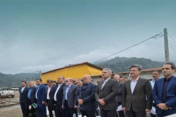 آغاز عملیات اجرایی تقاطع غیرهمسطح شهید املاکی در کنارگذر لنگرود  ع