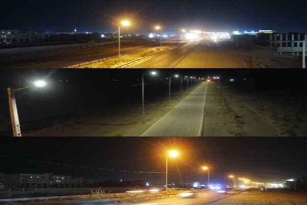 اجرای عملیات روشنایی ۴.۵ کیلومتر از محورهای مواصلاتی شهرستان سراوان در سیستان و بلوچستان سیستان و بلوچستان