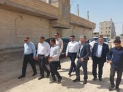 ببینید| بازدید مدیرکل راه و شهرسازی خوزستان از پروژه های آماده سازی فاز 5 شهر بندر امام خمینی (ره)