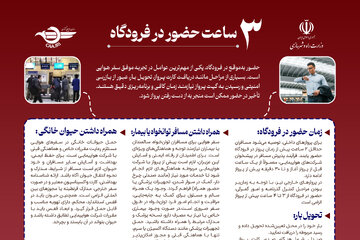 راهنمای حضور در فرودگاه برای انجام مراحل پرواز