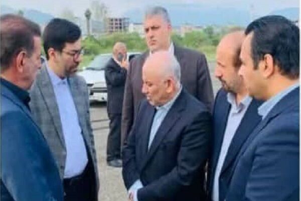 بازدید از فرودگاه ساری