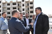 ببینید | نظارت مسئولان استان سمنان بر روند ساخت پروژه 968 واحدی نهضت ملی مسکن