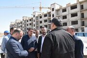 ببینید | نظارت مسئولان استان سمنان بر روند ساخت پروژه 968 واحدی نهضت ملی مسکن