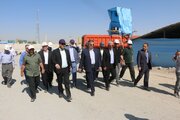 بازدید استاندار مرکزی از روند اجرایی پروژه های نهضت ملی مسکن شهر اراک