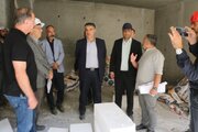 بازدید استاندار مرکزی از روند اجرایی پروژه های نهضت ملی مسکن شهر اراک