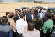 بازدید استاندار مرکزی از روند اجرایی پروژه های نهضت ملی مسکن شهر اراک