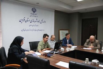 برگزاری بیست و یکمین جلسه گروه کارشناسی کارگروه زیربنایی، توسعه روستایی، عشایری، شهری و آمایش سرزمین و محیط زیست استان قزوین