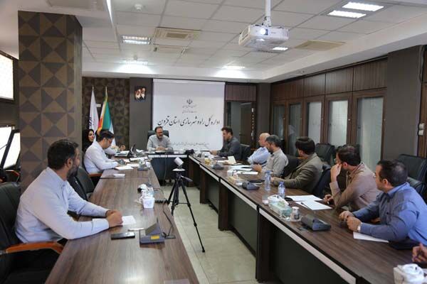 برگزاری نشست پایش برنامه اجرایی اداره کل راه و شهرسازی استان قزوین  قزوین