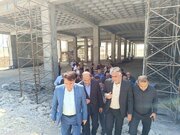 ببینید| بازدید معاون وزیر راه و شهرسازی از بیمارستان ۱۱۰ تختی عسلویه