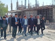 ببینید| بازدید معاون وزیر راه و شهرسازی از بیمارستان ۱۱۰ تختی عسلویه