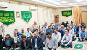 گرامیداشت هفته دفاع مقدس همراه با زیارت عاشورا در اداره کل راه و شهرسازی استان فارس