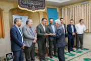 گرامیداشت هفته دفاع مقدس همراه با زیارت عاشورا در اداره کل راه و شهرسازی استان فارس