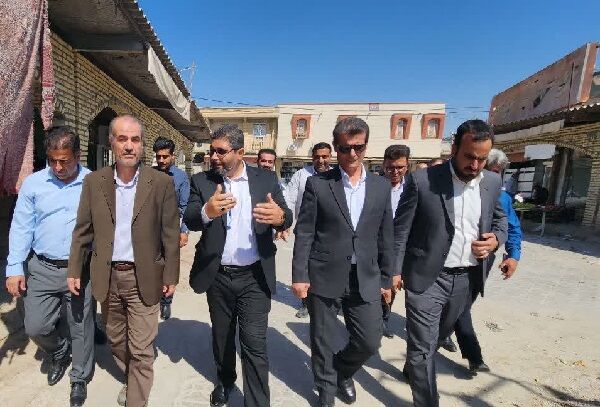 بازدید معاون وزیر راه و شهرسازی از پروژه‌های بازآفرینی شهری در استان بوشهر