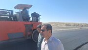 ببینید| بازدید مدیر کل راه و شهرسازی سیستان و بلوچستان از عملیات احداث بزرگراه در محور زاهدان - خاش