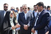 ببینید | بازدید وزیر راه و شهرسازی از پروژه‌های مسکن و بیمارستان بوشهر