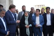 ببینید | بازدید وزیر راه و شهرسازی از پروژه‌های مسکن و بیمارستان بوشهر
