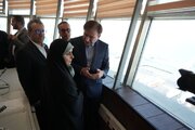 ببینید | بازدید وزیر راه و شهرسازی از مجتمع بندری بوشهر 