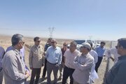 ببینید| بازدید معاون عمرانی استاندار و مدیر کل راه و شهرسازی سیستان و بلوچستان از عملیات ساخت پل بزرگ حرمک