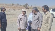 ببینید| بازدید معاون عمرانی استاندار و مدیر کل راه و شهرسازی سیستان و بلوچستان از عملیات ساخت پل بزرگ حرمک