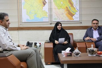 ببینید |نشست بررسی پروژه های راهسازی و نهضت ملی مسکن امیدیه با حضور مدیرکل راه و شهرسازی خوزستان و فرماندار شهرستان